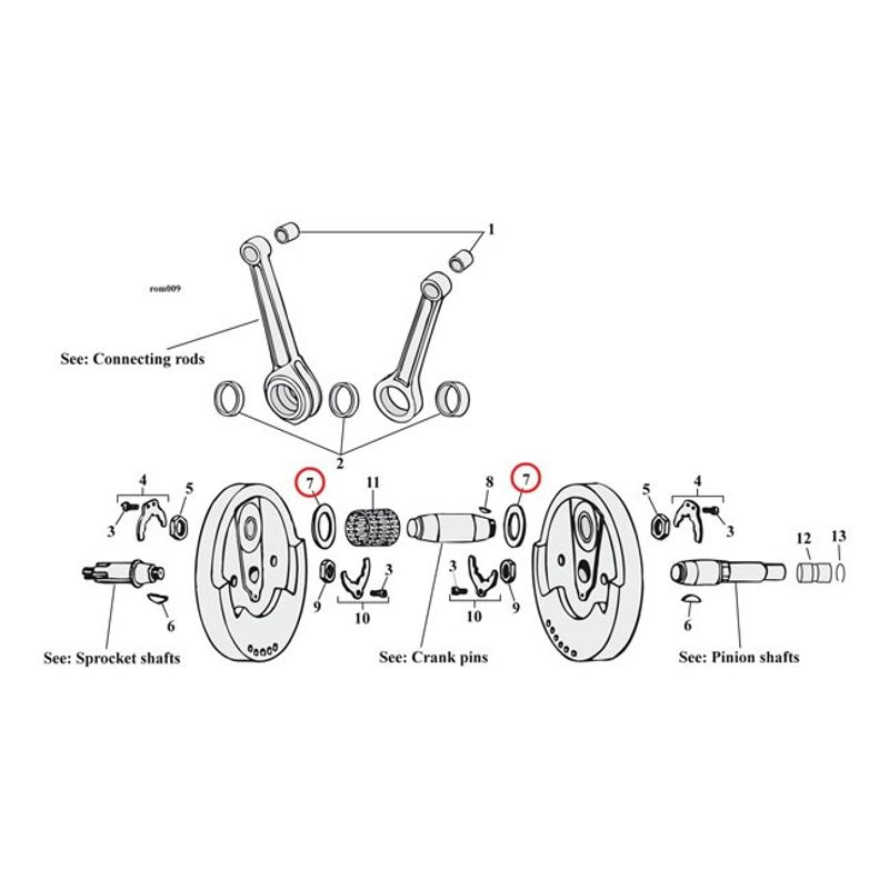 Bricka MCS brons L79-E86 XL with steel retainer