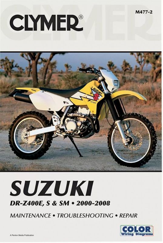 Verkstadshandbok Clymer Suzuki DR-Z400 2000-12