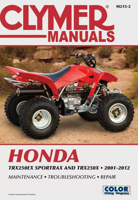 Verkstadshandbok Clymer Honda TRX250EX SP