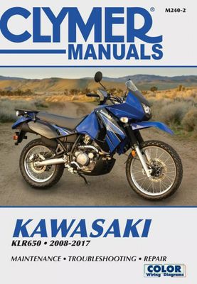 Verkstadshandbok Clymer Kawasaki KLR650 2008-2017