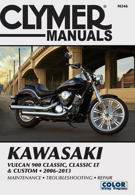 Verkstadshandbok Clymer Kawasaki 06-13