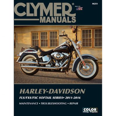 Verkstadshandbok Clymer Softail 12-17