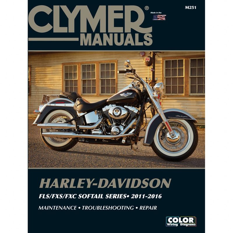 Verkstadshandbok Clymer Softail 12-17