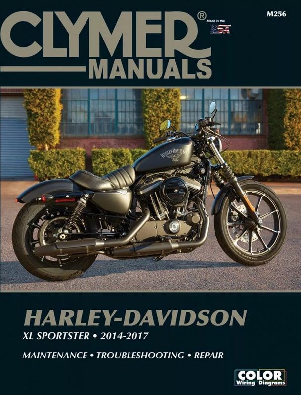 Verkstadshandbok Clymer Harley-Davidson XL 14-17
