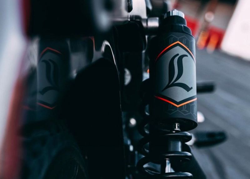 Dekal Legend Suspension REVO ARC orange