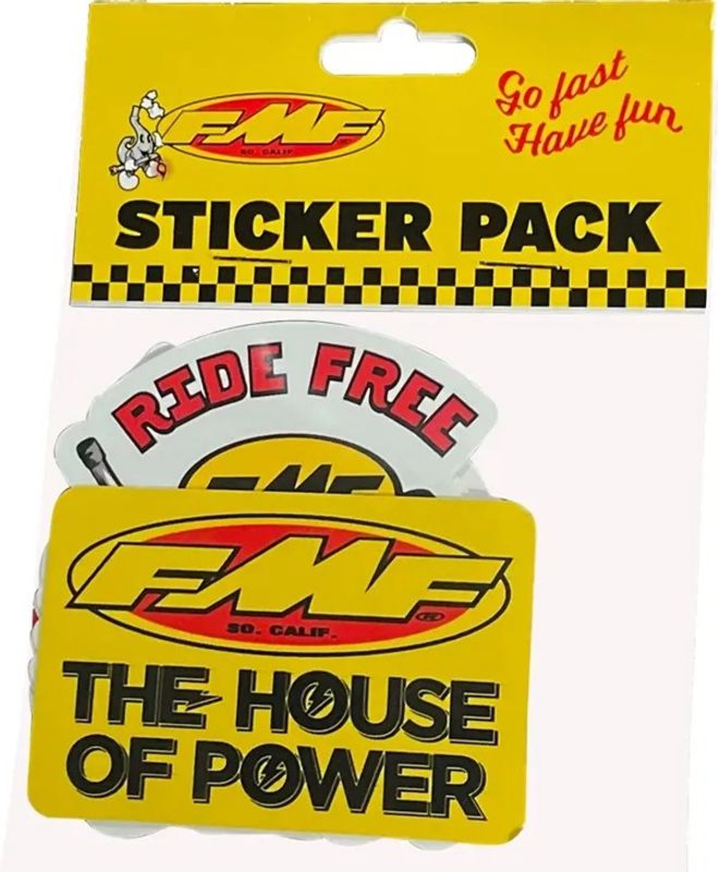 Decal Sticker Pack Go Fast Have Fun