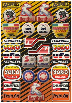 Stickers Sheet Tecnosel