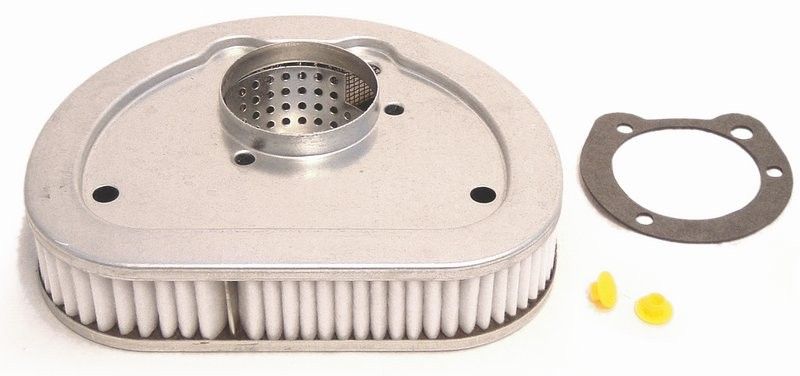 Luftfilter Sportster 95-03 med rund luftrenare (ovalt filter)