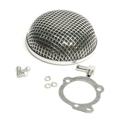 Luftfiltersats Drag Specialties 14-0110SS Bob Retro-Style H-D 88-16