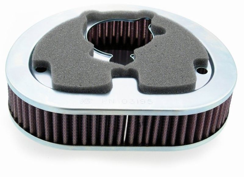 Luftfilterinsats K&N HD-1390 all Evo Big Twin & 96-99 Evo