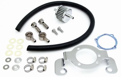 Fäste adapter MCS krom XL Sportster 91-06