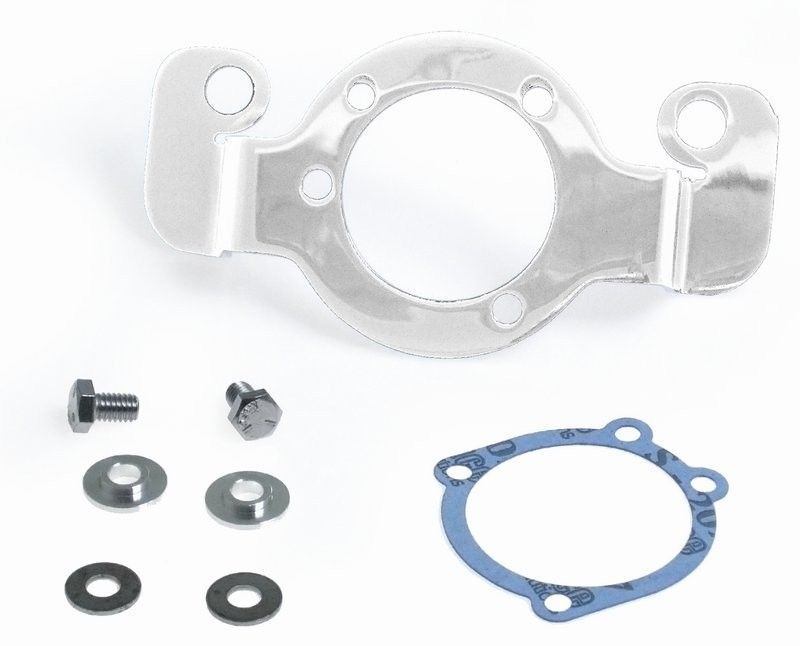 Fäste adapter MCS krom XL Sportster with OEM CV