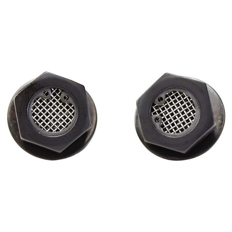 TC Bros Breather Bolts Black (1/2-13, 91-up XL, Evo)