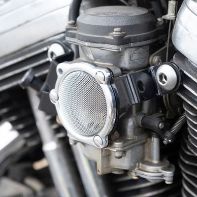 Prism Supply CV Carb Support Bracket Black Big Twin