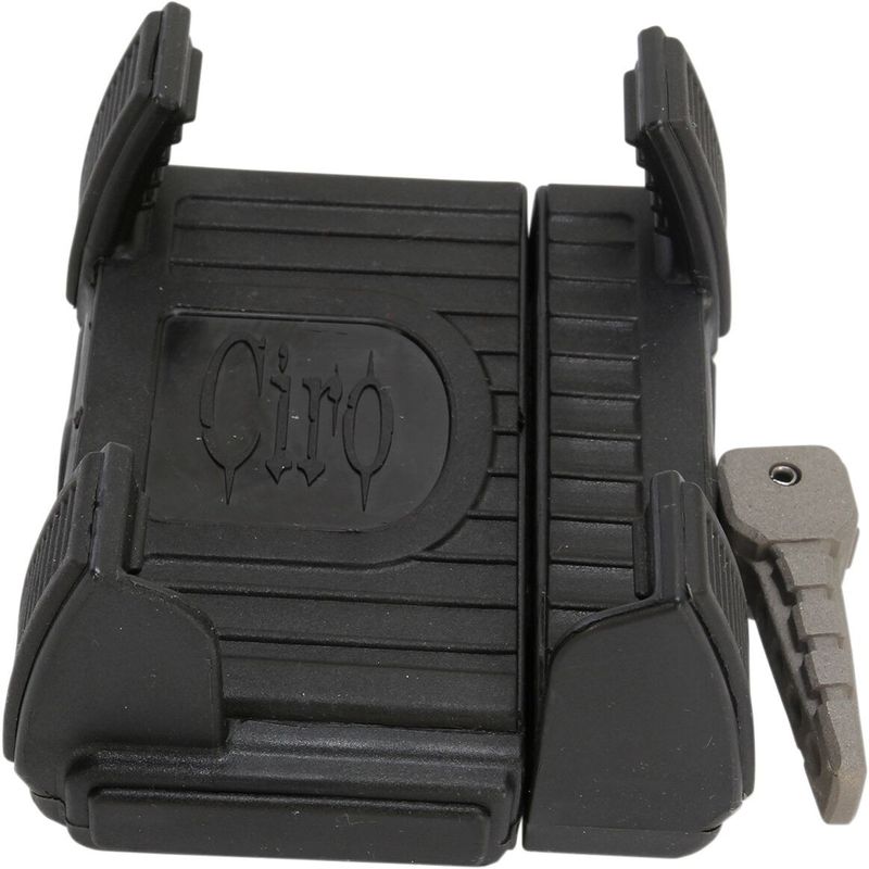 Telefon-/GPS-hållare Ciro med handtagsfäste krom