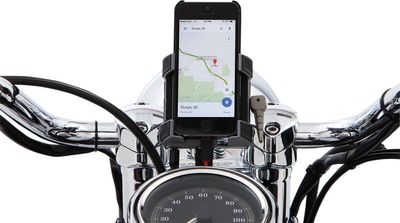 Hållare Ciro Smartphone GPS Mount Bars krom