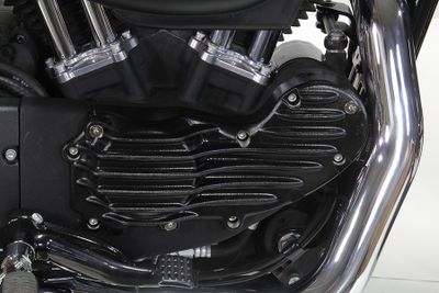 Kamkåpa Trim Sportster 91-15 svart