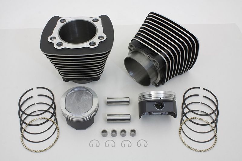 Big Bore kit XL 883->1200 för 1986-2003 Svarta Cylindrar (9,5: Sifton)