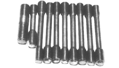 Pinnbultssats ventilkåpa 1 topplock MCS förzinkad Shovelhead 66-84