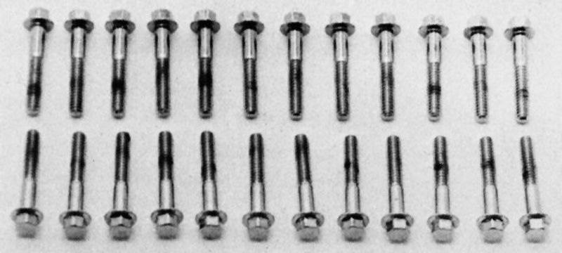 Skruvsats kåpa Colony Hex 1-1/4" krom lång Panhead 48-65