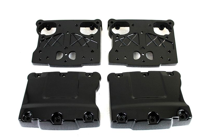 Ventilkåpa - Rocker box set (Svart, Twin-Cam)