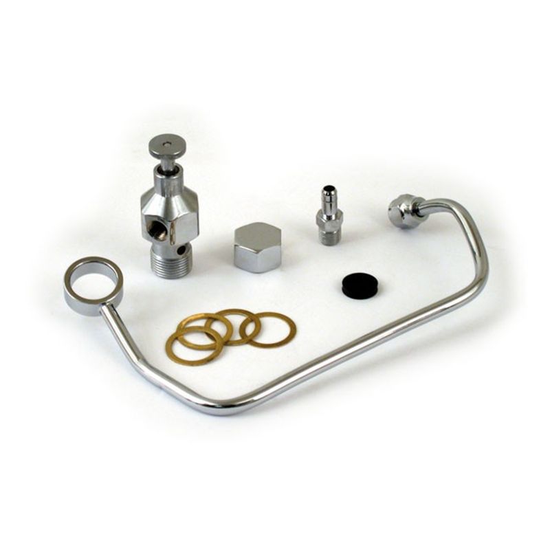Bensinkran MCS krom FL with OEM gas tanks 35-65