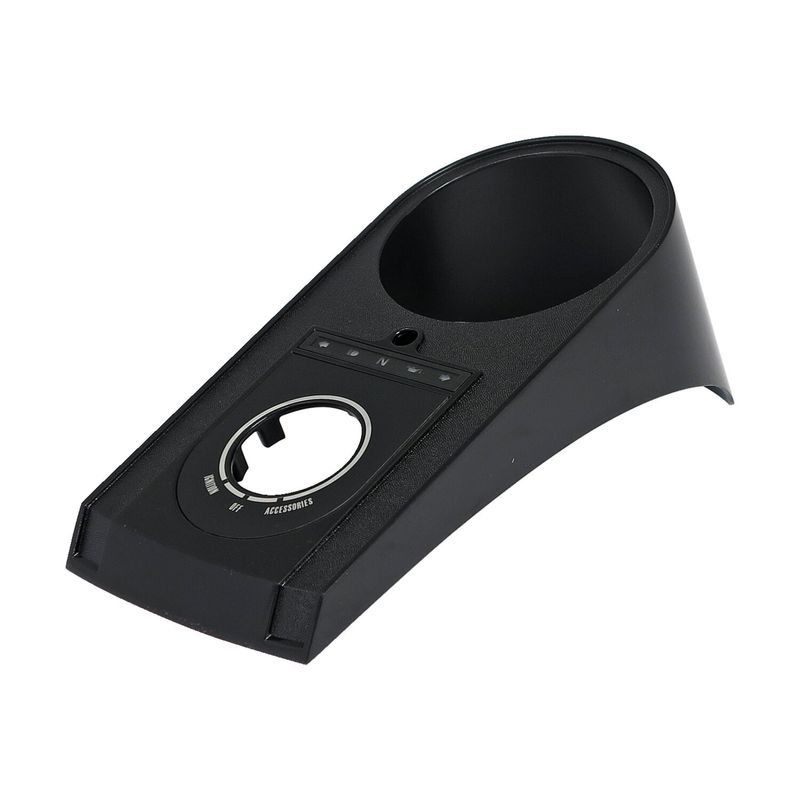 Kåpa tankpanel MCS blanksvart aluminium Softail 00-10