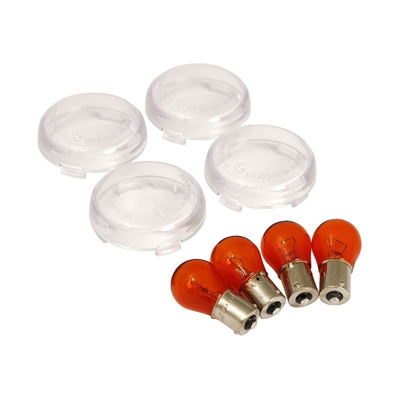 Glas blinkers MCS klar 00-25