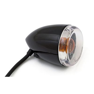 Blinkers fram MCS Late-style blanksvart