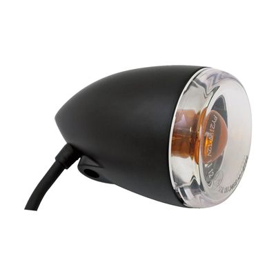 Blinkers fram MCS Late-style mattsvart