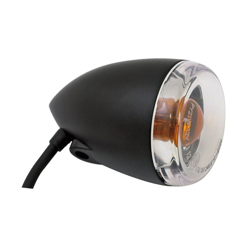 Blinkers fram MCS Late-style mattsvart