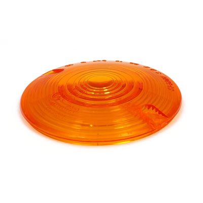 Glas blinkers MCS Amber platt 86-23