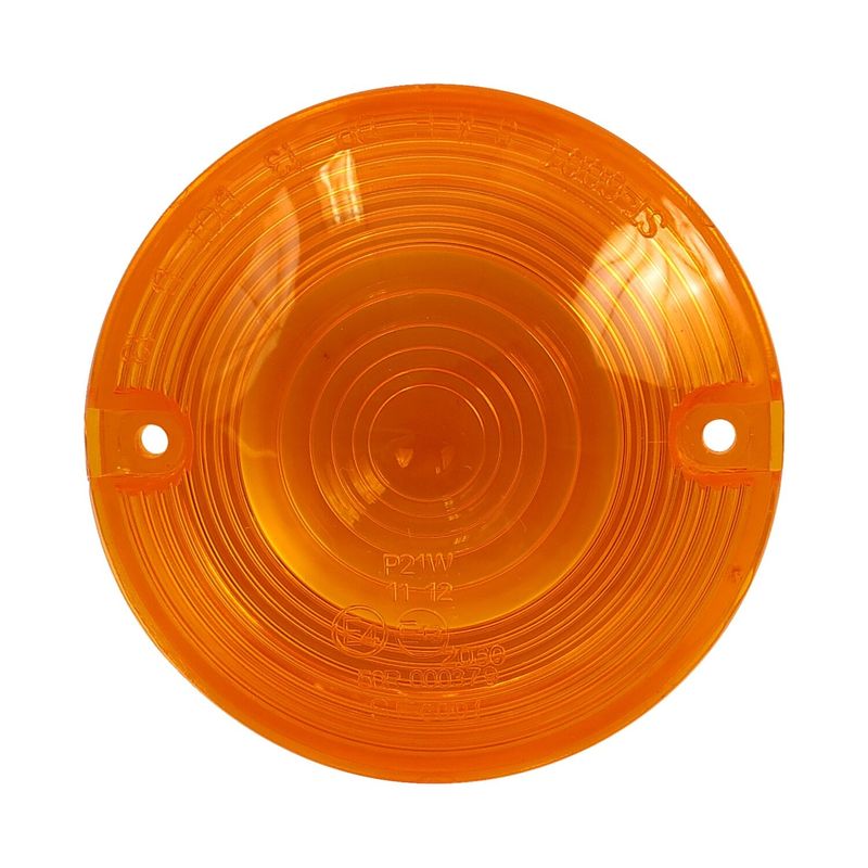 Glas blinkers MCS Amber platt 86-23