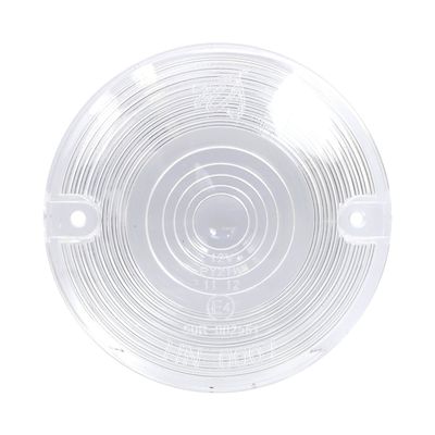 Glas blinkers MCS platt klar 86-23