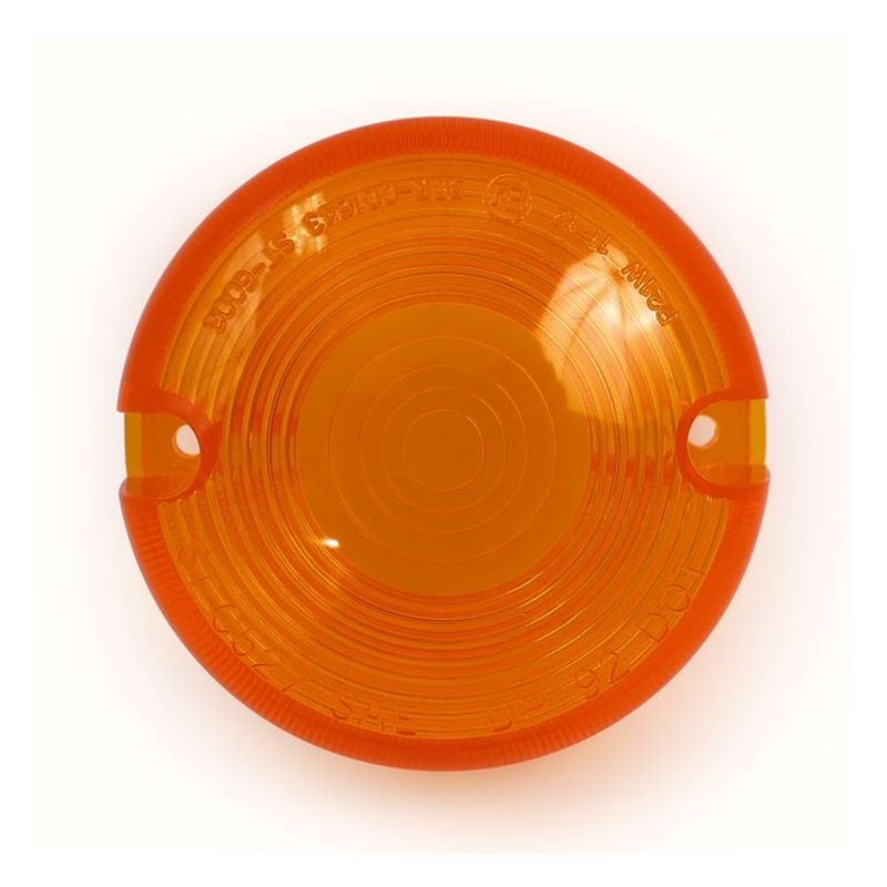 Blinkersglas välvt MCS orange Pre-2001