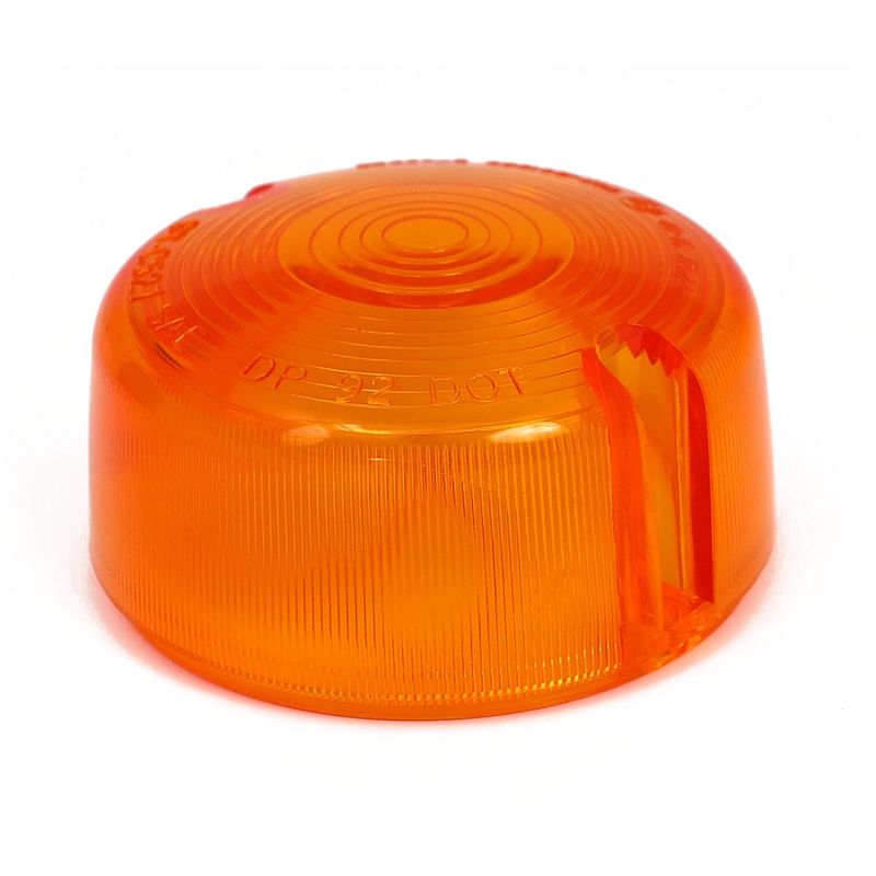 Blinkersglas välvt MCS orange Pre-2001
