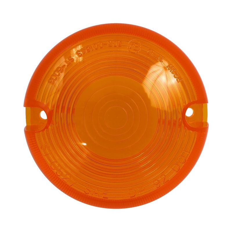Blinkersglas välvt MCS orange Pre-2001
