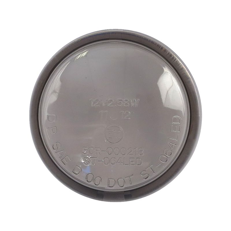 Glas blinkers MCS rökfärgad V-Rod 02-17
