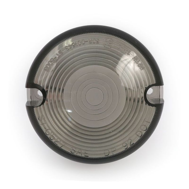 Blinkersglas välvt MCS rökfärgat Pre-2001
