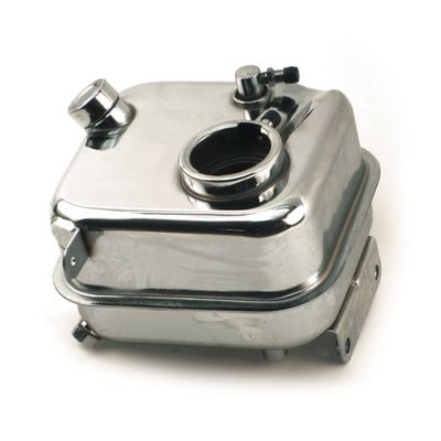 Oljetank MCS Shovelhead krom 65-E82 4-speed FL, FX. With