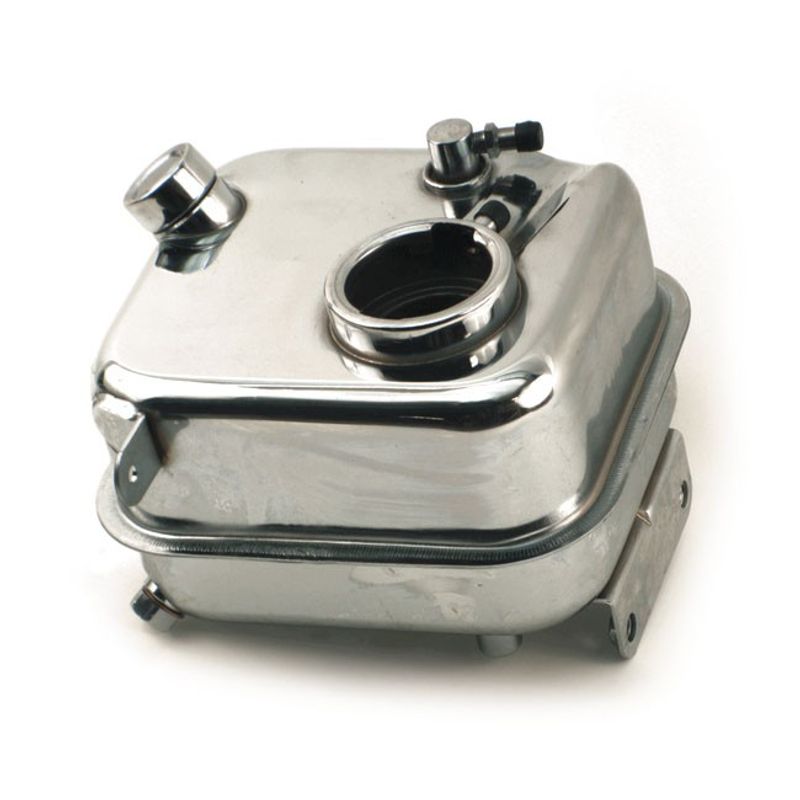 Oljetank MCS Shovelhead krom 65-E82 4-speed FL, FX. With