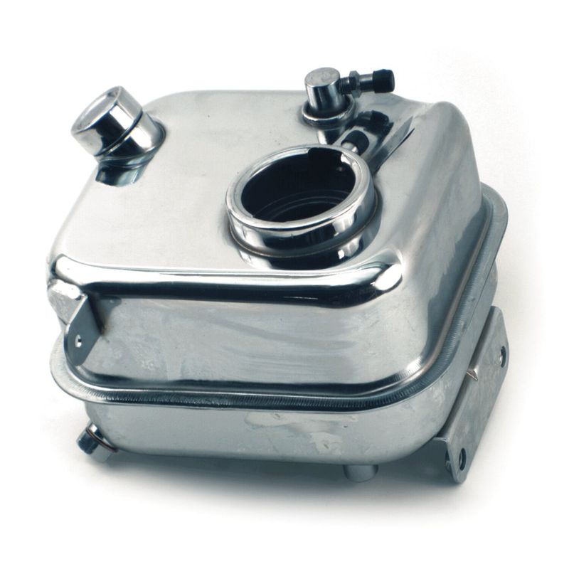 Oljetank MCS Shovelhead krom 65-E82 4-speed FL, FX. With