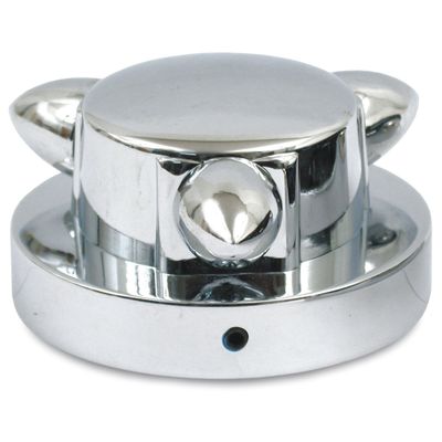 Kåpa tanklock MCS Kromett krom L73-82 large gas caps