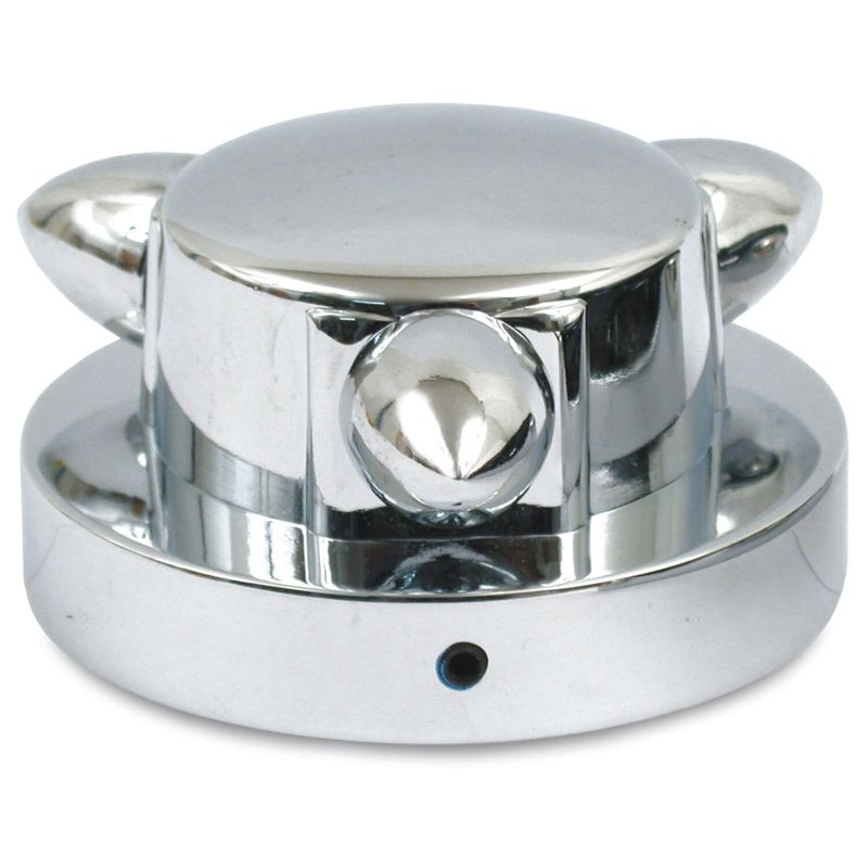 Kåpa tanklock MCS Kromett krom L73-82 large gas caps