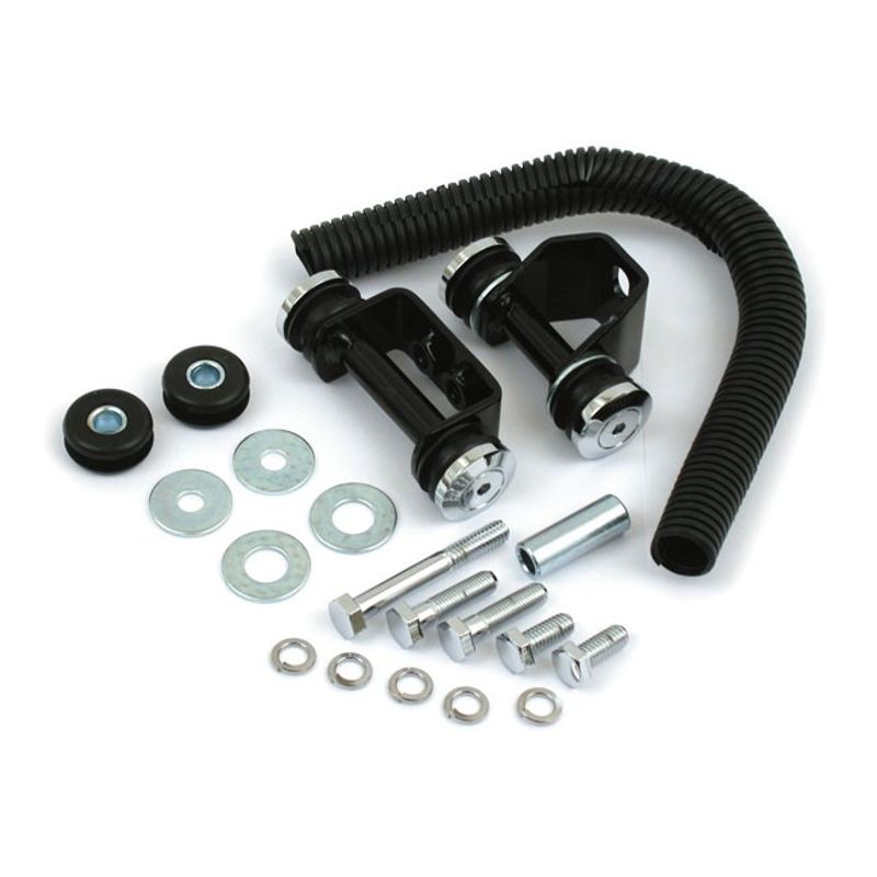 Monteringssats bensintank MCS Flatside Softail 84-99
