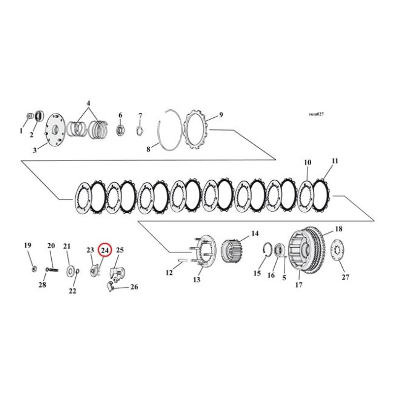 Balls, head cup/clutch HEAD CUPS: 52-77 K, XL, all 29-73 springers. cl