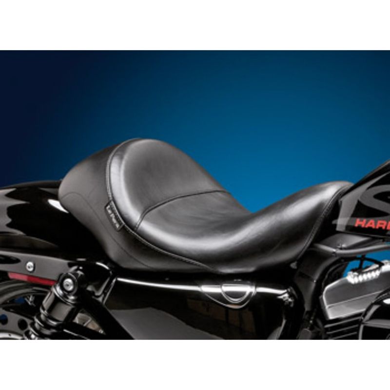 Solosadel Le Pera Aviator svart slät XL Sportster 04-22 LCK-316