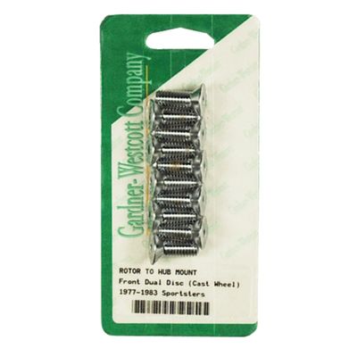 Skruvsats bromsskiva Gardner-Westcott koniska XL Sportster, FX, FXR 78-83