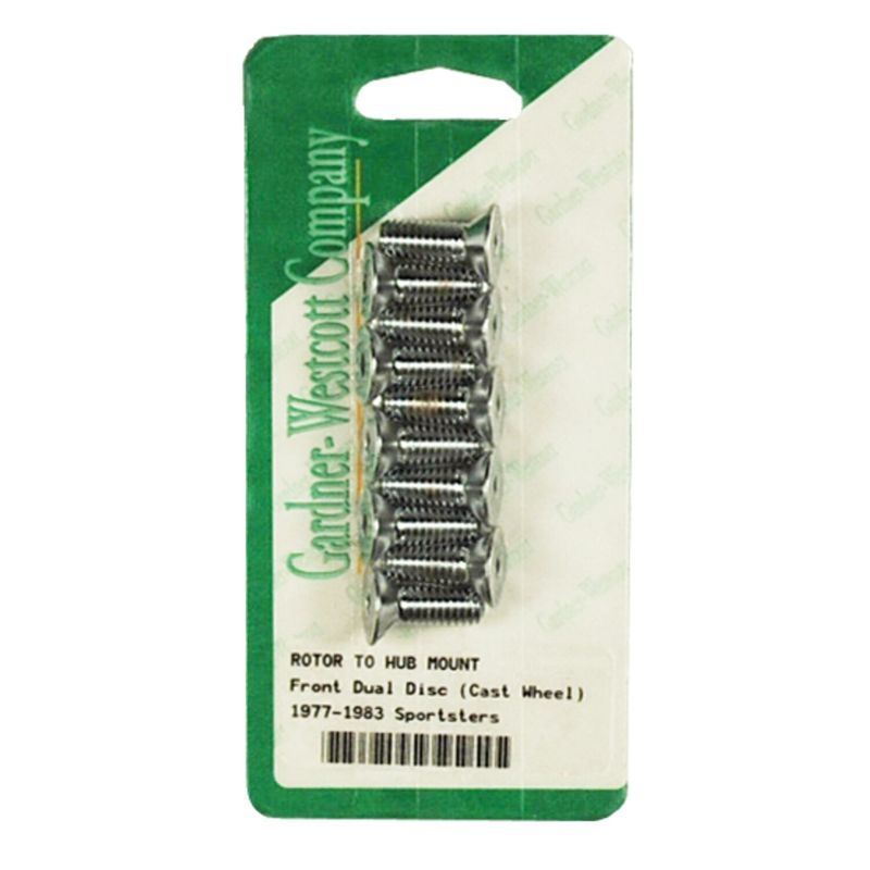 Skruvsats bromsskiva Gardner-Westcott koniska XL Sportster, FX, FXR 78-83