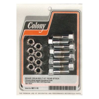 Monteringssats bak Colony K, KH, XL Sportster 52-78 krom